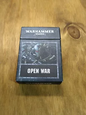 Warhammer 40000 8th Edition Open War Cards - Sealed - New - 40K - Free Postage • £5