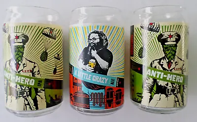 Lot Of 3 Revolution Brewing Beer Glasses Chicago Crazy Ale / Anti Hero IPA • $9.99