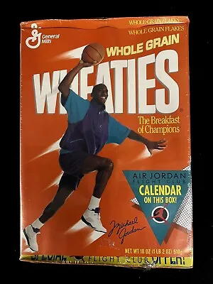 Michael Jordan Vintage  Unopened/Sealed Wheaties Box With Flight Club Calendar • $18