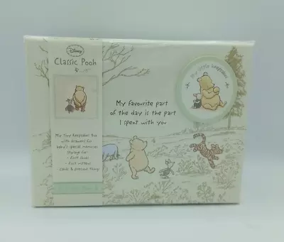 Disney Classic Pooh Tiny Keepsakes Box For Baby Special Memories Cshelves • £19.99