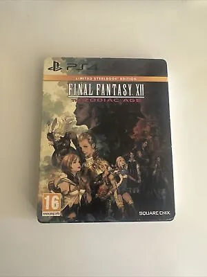 Final Fantasy XII The Zodiac Age (Limited Steelbook Edition) PlayStation 4 (PS4) • $89