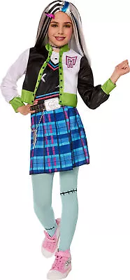 Frankie Stein CHILD Girls Costume Dress Jacket Tights NEW Monster High • $24.26