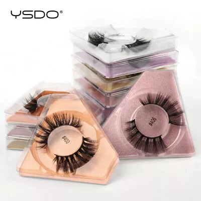 YSDO Faux Eyelashes 3D Mink False Eyelashes Dramatic Volume Eyelash Extensions • $61.96