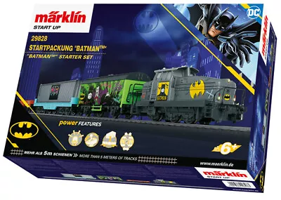 Marklin 29828 Batman HO Gauge Diesel Freight Starter Set • $187.99