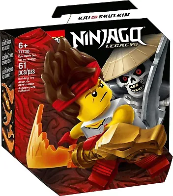 LEGO Ninjago 71730 Epic Battle Set - Kai Vs. Skulkin - New (Free Shipping) • $25
