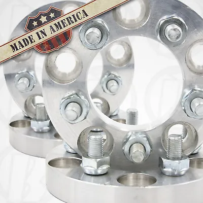 4 USA Ford Mustang1994-2011 5x4.50 1  Wheel Spacer Adapter  1/2 Studs & Lug Nuts • $128.22
