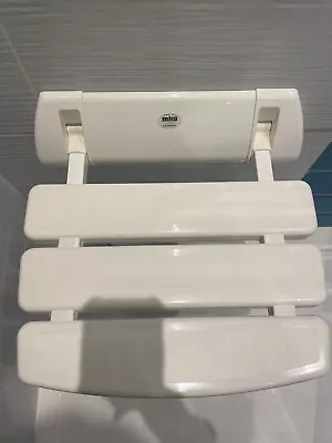 Mira White Folding Wall Mounted Shower Seat - OFFERS WELCOME !!! • £60