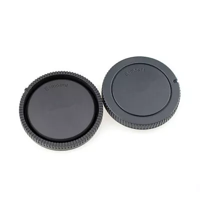 $4.83 • Buy Camera Body Front Cap+Rear Lens Cap For Sony A6300 A6000 A6400 A7R2 A7M3 ILDC