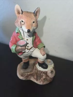 Villeroy & Boch Foxwood Tales Squire Fox Picnic At Foxwood 10 1994 • $27.95