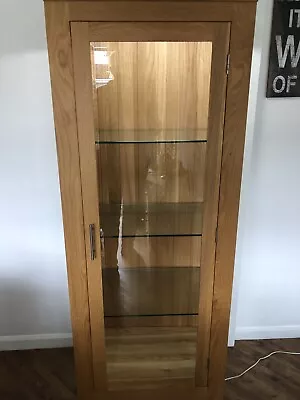 £50 • Buy Glass And Wood Style Display Cabinet