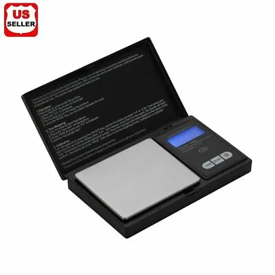 Digital Scale 1000g X 0.1g Jewelry Gram Silver Gold Coin Pocket Size Herb Grain • $8.98