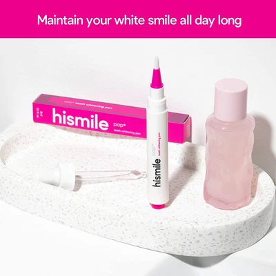 $34.99 • Buy Hismile AU White Teeth Whitening Pen Pap+ Whitening Pen Peroxide-Free 