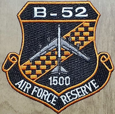 B-52 Stratofortress Bomber Air Force Reserve 1500 Hours Usaf Patch Color Flight • $6.99