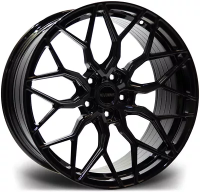 Alloy Wheels 20  Riviera RF108 Black Gloss For VW Transporter T5 03-15 • $1767.29