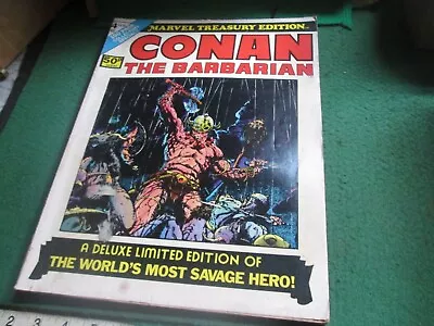 Conan The Barbarian (marvel Treasury Edition #4) • £3.99