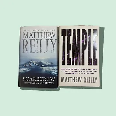 Scarecrow The Army Of Thieves Hardcover + Temple Paperback - Matthew Reilly • $20