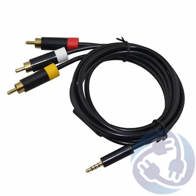 Composite RCA AV A/V Audio Video Cable Cord For Microsoft Xbox 360 E • $5.99