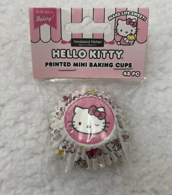 $0.99 • Buy Hello Kitty Printed Mini Baking Cup Liners With Adorable Printed Hello Kitty