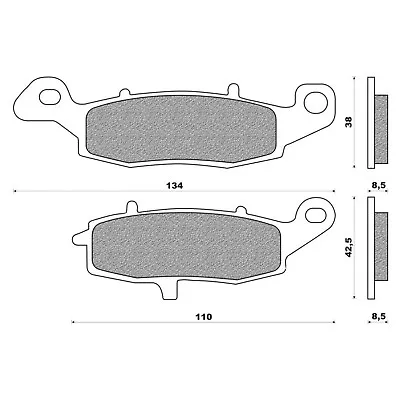 Front Brake Pads Touring Sintered For Kawasaki W800 2011 To 2021 • $76.28