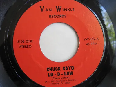 Chuck Cayo - Lo-D-Low / Chasin' The Rain 1977 7  Single Van Winkle VW-124  • $8.49