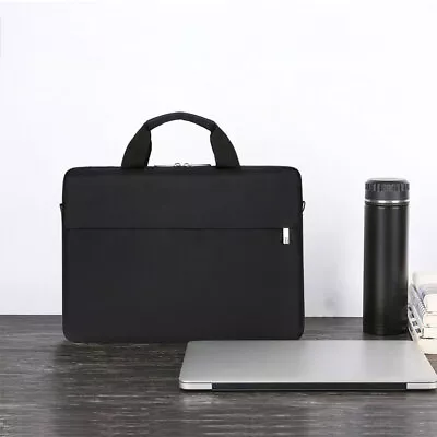 £14.35 • Buy 13  14  15.6  Laptop Sleeve Case Bag Waterproof Durable Briefcase Handbag Black