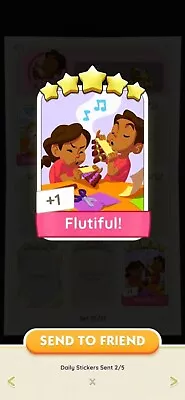 Flutiful - Monopoly Go 5 Stars Sticker • $5.50