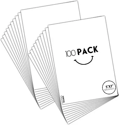 5x7 Backer Board For Art Photos Print 4-Ply Single Backing Boards • $17.97