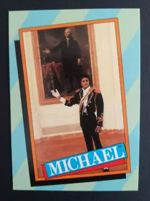 1984 Topps Michael Jackson Series 2 Trading Card #54 • $1.65