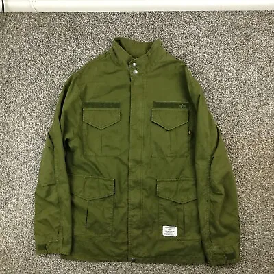 Alpha Industries Jacket M-65 Lightweight Field Coat Green Mens Medium $160 • $99.99