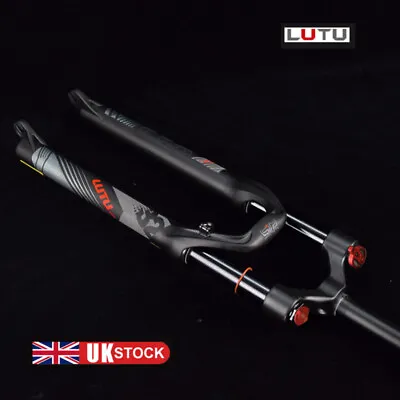 Air Shock Forks 120mm Travel 29 Inch Suspension Fork Mountain Bike XC Lockout • £89.10