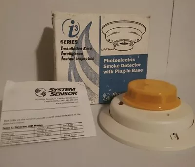 System Sensor 4W-B I3 Series 4-wire Photoelectric Smoke Detector  • $39.95