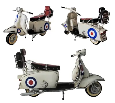 Model 1966 Lambretta 200sx Special Tin Plate Ornament With Target Livery • £32.99