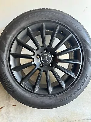 2019-2023 4 Tires 20  Mercedes G550 AMG Gloss Black Wheels And Tires TPMS  OEM  • $1289