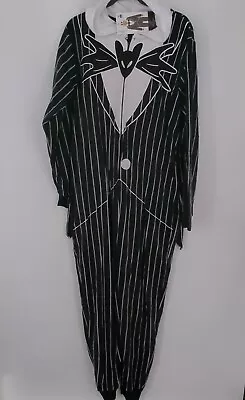 Disney Nightmare Before Christmas Jack Skellington Mens Union Suit Pajamas Large • $34.99