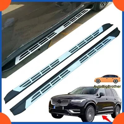 Fits For Volvo XC90 2015-2023 Fixed Running Board Side Steps Pedals Nerf Bar • $379