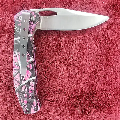 Bear Edge USA Muddy Girl Folding Pocket Knife • $18.95