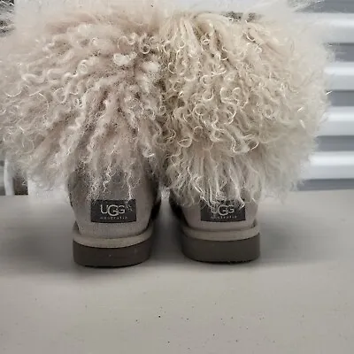 Ugg Fur Eskimo Insulated Short Gray Womens Boots • $67.99