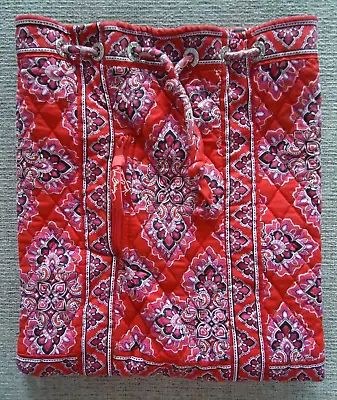Vera Bradley Frankly Scarlet Drawstring Backpack • $19.99