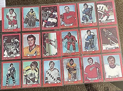 1973-74 O-pee-chee Opc Nhl Hockey Set Break Singles-ex • $3.67