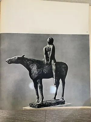 The Tate Gallery Marino Marini Horse And Rider 1947 Sculpture Print • $6.99