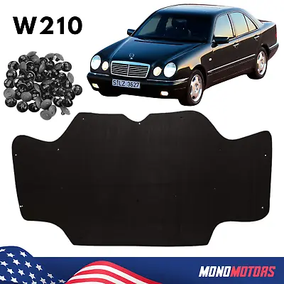 Hood Insulation Liner Panel For Mercedes E Class W210 S210 1995-2003 W/Rivets • $84