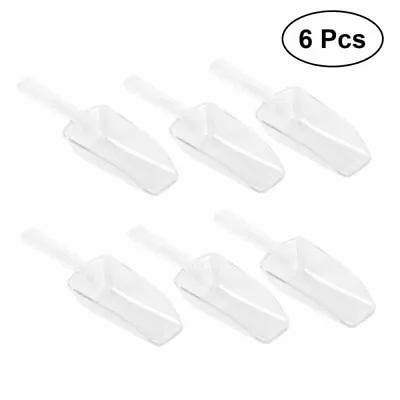 6PCS Mini Ice Scoop Scoopers For Weddings Candy Dessert Buffet Ice Cream Powder • $11.69