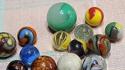 Antique  Vintage  Marbles Lot • $15.50