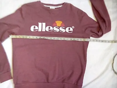 £8 • Buy Unisex Ellesse Sweatshirt/pullover,size Xl 46 Inch Chest Brilliant Condition