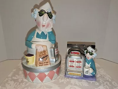 Hallmark Maxine's Crabby Kitchen Cookie Jar And Napkin Holder • $49.99