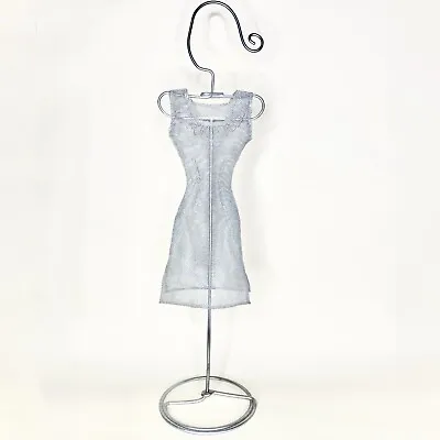 Vintage IKEA Wire Metal Mesh Female Dress Form Stand Collectible 23” Pre Owned • $29