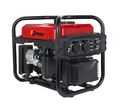 SPARK 2000W Petrol Inverter Generator  Portable 4 Stroke Engine Camping • £197.99