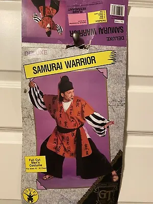 Full Figure Samurai Warrior Ninja Mens Plus Size Halloween Costume MISSING HAT • $15