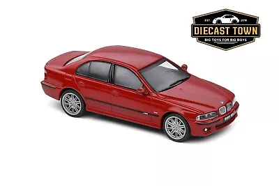 1:43 SOLIDO BMW M5 E39 2003 Imola Red S4310504 • $24.95