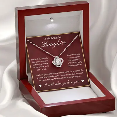 To My Daughter Necklace Gift For Daughter From Dad Daughter Father Necklace • $36.05